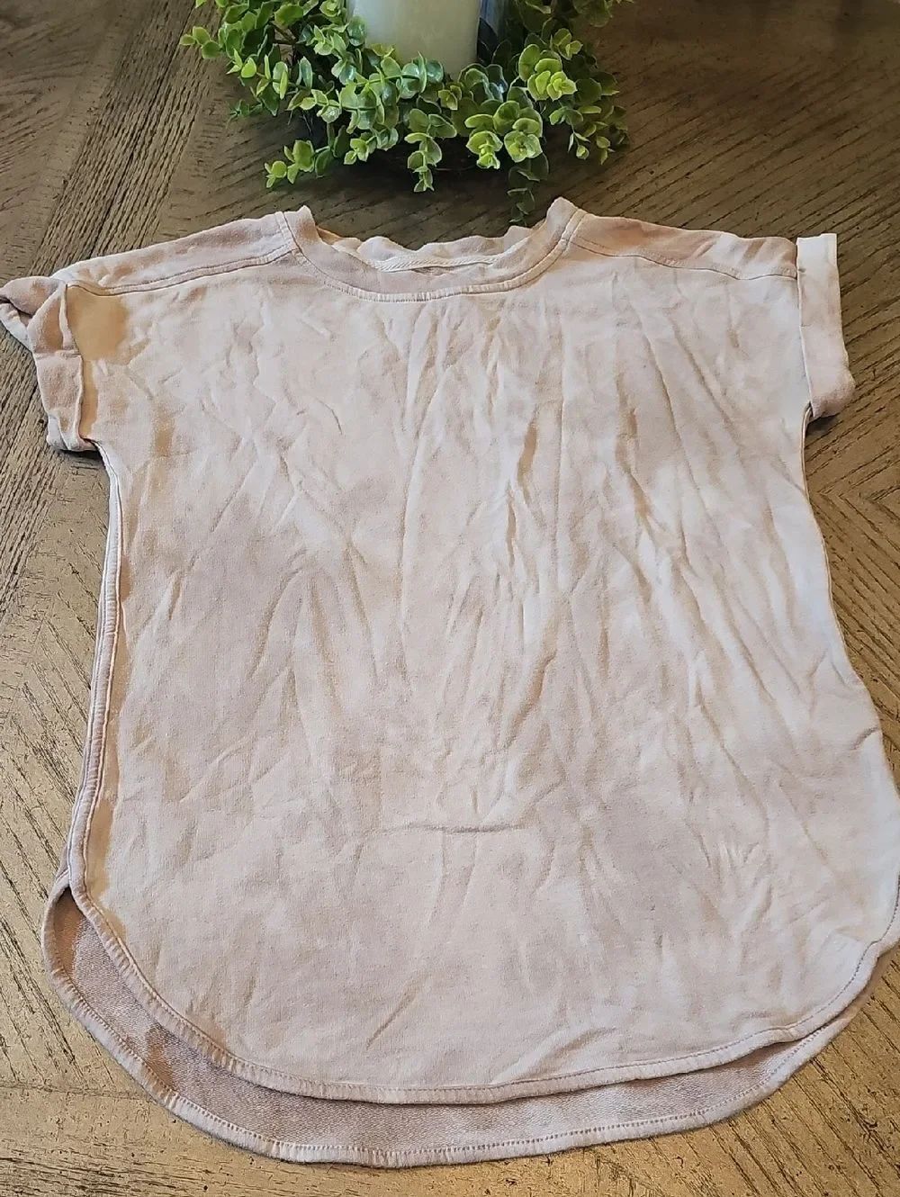 Nuetral Tie Dye Shirt Size S